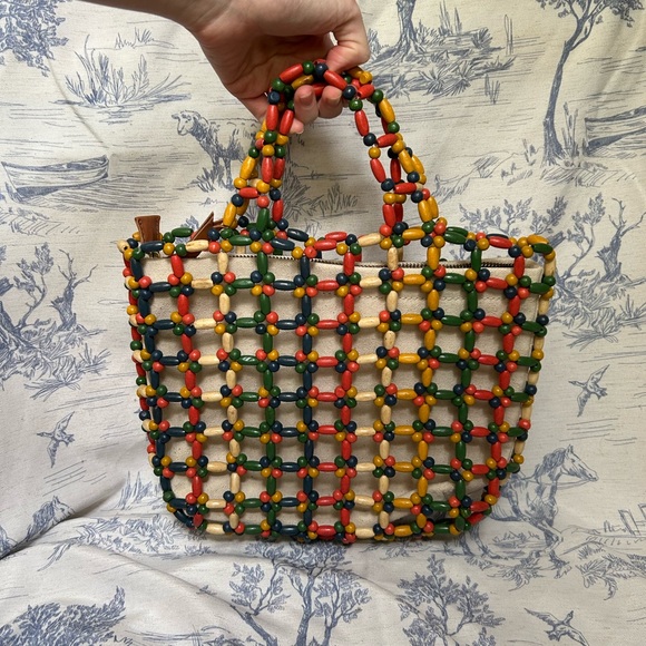 Madewell Handbags - Colorful Beaded Handbag